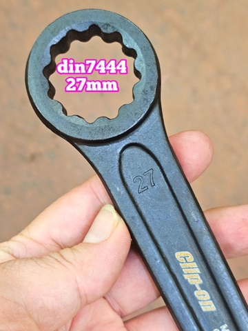 Cờ Lê Vòng Đóng 27mm Clip On (Vòng Đóng 27mm, Cờ Lê Đóng 1 Đầu Vòng 27mm)