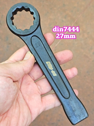 Cờ Lê Vòng Đóng 27mm Clip On (Vòng Đóng 27mm, Cờ Lê Đóng 1 Đầu Vòng 27mm)
