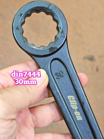 Cờ Lê Vòng Đóng 30mm Clip On (Vòng Đóng 30mm, Cờ Lê Đóng 1 Đầu Vòng 30mm)
