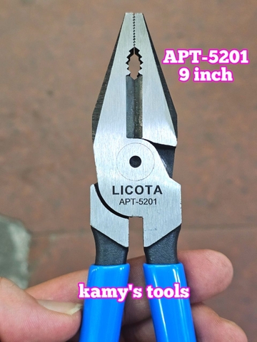 Kìm điện 9 inch Licota Apt-5201 dài 225mm