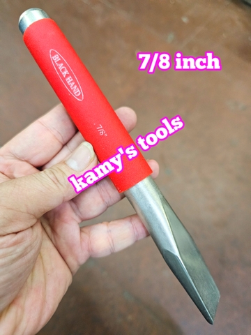 Đục dẹp thép cầm tay cao cấp black hand bản 1/2 5/8 3/4 7/8 1 inch đài loan BH-1524 BH-1525 BH-1526 BH-1527 BH-1528