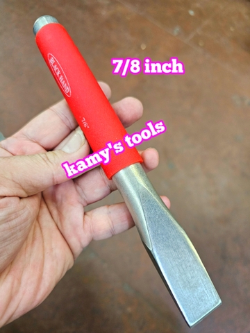 Đục dẹp thép cầm tay cao cấp black hand bản 1/2 5/8 3/4 7/8 1 inch đài loan BH-1524 BH-1525 BH-1526 BH-1527 BH-1528