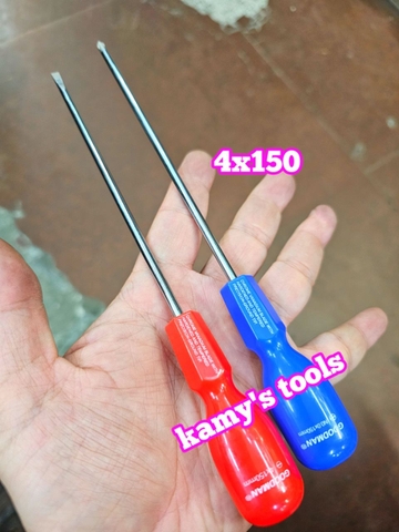 Tua Vít Goodman Bake Dẹp 4mm Taiwan (Tu Vít 4mm, Tua Vít 4mm, Tô Vít 4mm) lẻ từng cái