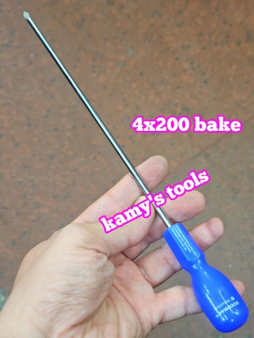 Tua Vít Goodman Bake Dẹp 4mm Taiwan (Tu Vít 4mm, Tua Vít 4mm, Tô Vít 4mm) lẻ từng cái