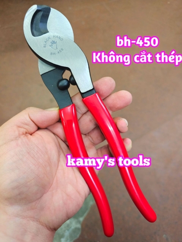 Kìm Cắt Cáp Black Hand 10 inch Bh-450 60mm2 (Kéo Cắt Cáp, Kiềm Cắt Cáp, Kềm Cắt Cáp)