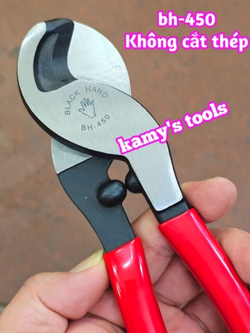 Kìm Cắt Cáp Black Hand 10 inch Bh-450 60mm2 (Kéo Cắt Cáp, Kiềm Cắt Cáp, Kềm Cắt Cáp)