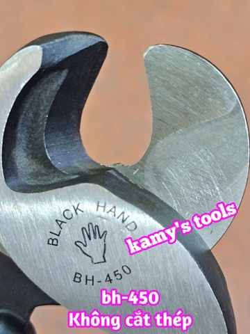 Kìm Cắt Cáp Black Hand 10 inch Bh-450 60mm2 (Kéo Cắt Cáp, Kiềm Cắt Cáp, Kềm Cắt Cáp)