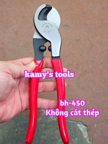 Kìm Cắt Cáp Black Hand 10 inch Bh-450 60mm2 (Kéo Cắt Cáp, Kiềm Cắt Cáp, Kềm Cắt Cáp)