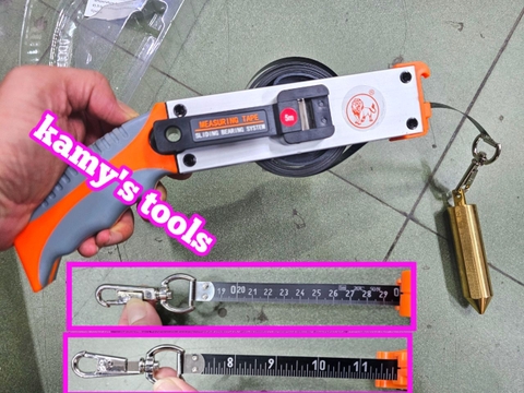 Thước đo dầu 5 mét 10 mét 15 mét 20 mét 30 mét thép đen