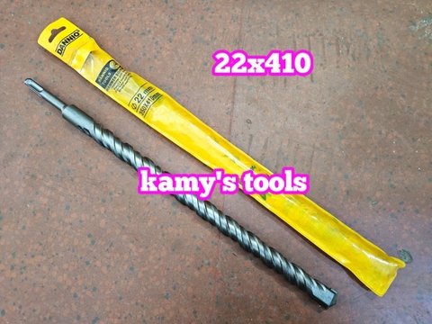 Mũi khoan bê tông đuôi gài 4 rãnh 14mm 16mm 18mm 20mm 22mm 25mm dài 410mm