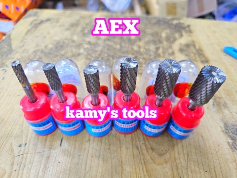 Mũi Mài Mũi Doa Hợp Kim Thép Aex 6mm 8mm 10mm 12mm 14mm 16mm