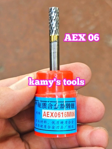 Mũi Mài Mũi Doa Hợp Kim Thép Aex 6mm 8mm 10mm 12mm 14mm 16mm
