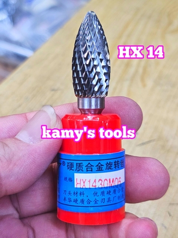 Mũi Mài Mũi Doa Hợp Kim Thép Hx 6mm 8mm 10mm 14mm 16mm