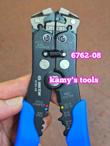Kìm tuốt dây điện tự dộng đa năng kingtony model 6762-08, kềm tuốt dây