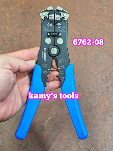 Kìm tuốt dây điện tự dộng đa năng kingtony model 6762-08, kềm tuốt dây