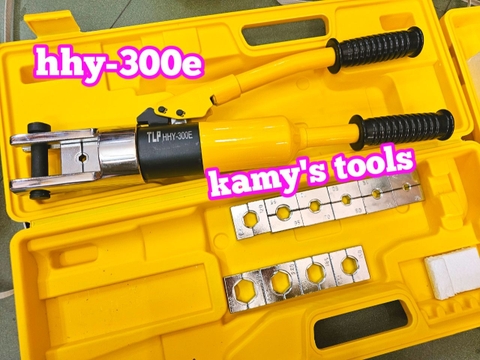 Kìm ép cos thủy lực HHY-300E TLP ép lục giác 11 tấn 16-300mm2