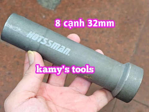 Tuýp Khẩu Mở Bắn Cổ Chén Phốt 8 Giác 32mm Dài 157mm Hotssman