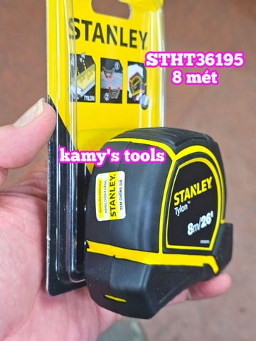 Thước Cuộn 8m Stanley Bản 25mm Tylon Stht36195 (Thước Dây 8m, Thước Kéo 8m)