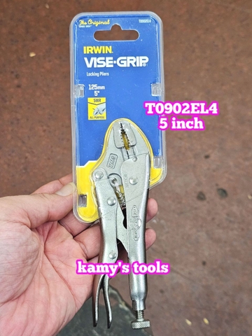 Kìm bấm chết Irwin Vise grip 5 inch 7 inch model T0902EL4 và T0702EL4