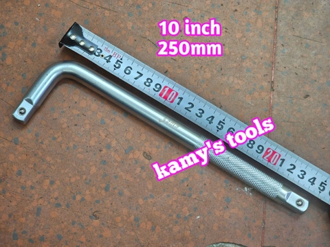 Cần tuýp siết đầu cong L 1/2 inch dài 12 inch 14 inch 300mm 350mm Santa, cần L 1/2 inch, cần tuýp L 1/2 inch