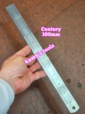 Thước lá inox 150mm 200mm 300mm Century LU-TLA150MM LU-TLA200MM LU-TLA300MM