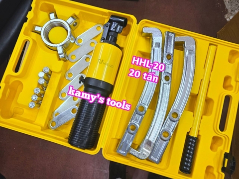 Cảo thủy lực 20 tấn TLP model HHL-20 mở 100-350mm, vam thủy lực 20 tấn
