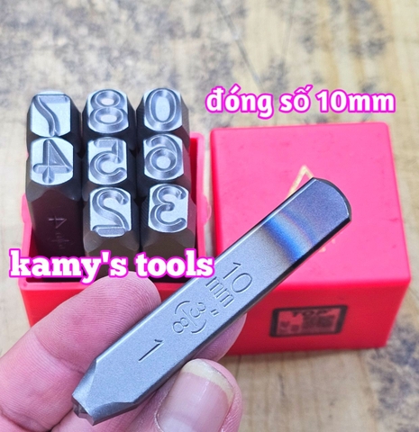 Bộ đóng số xuôi TOP YC-602 10mm