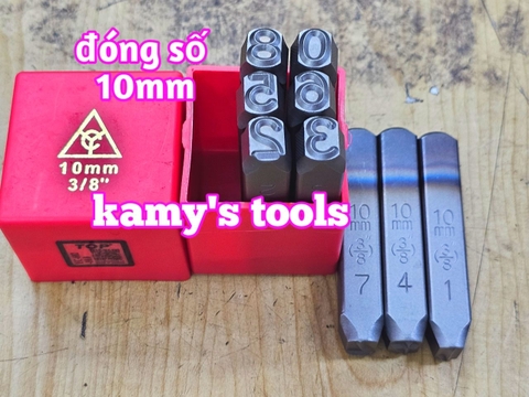 Bộ đóng số xuôi TOP YC-602 10mm