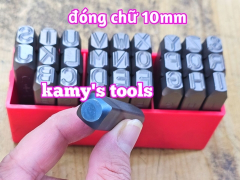 bộ đóng chữ xuôi TOP YC-601 10mm YC-601-10.0
