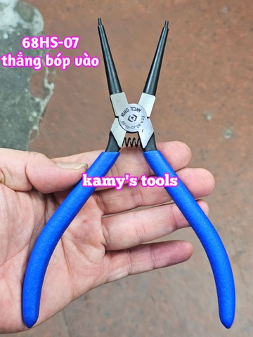 Kìm phe Kingtony 7 inch thẳng ra 68SS-07 và thẳng vô 68HS-07