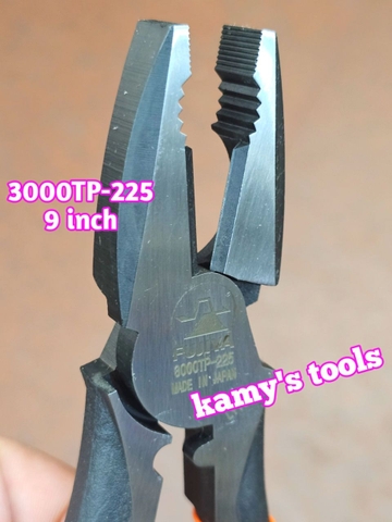 KÌM ĐIỆN FUJIYA 225MM 3000TP-225 SẢN XUẤT TẠI NHẬT (KỀM ĐIỆN, KIỀM ĐIỆN)