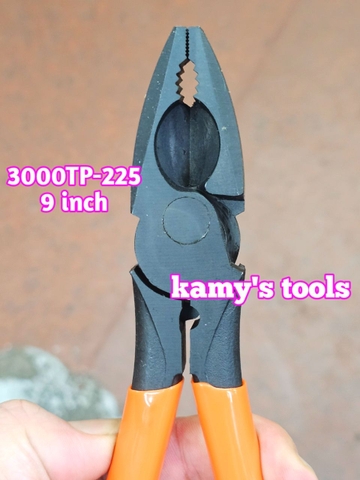 KÌM ĐIỆN FUJIYA 225MM 3000TP-225 SẢN XUẤT TẠI NHẬT (KỀM ĐIỆN, KIỀM ĐIỆN)