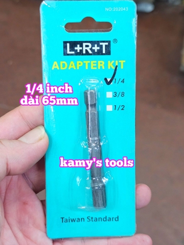 Đầu Chuyển Tuýp Từ Bắn Vít Sang Bu Lông Đầu Tuýp L+R+T 1/4 3/8 1/2 inch