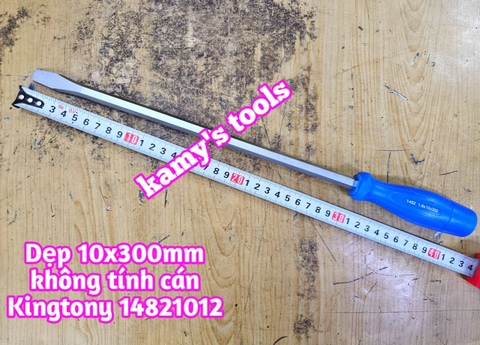 Tua vít đóng đầu bake dẹp 10x300mm Kingtony 14810412, 14821012 và 14x382mm (tô vít đóng)