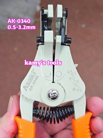 Kìm Tuốt Dây Tự Động Asaki Ak-0340