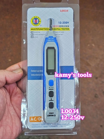 Bút Thử Điện Có Đồng Hồ C-mart L0034 Và L0035 bán lẻ từng cây