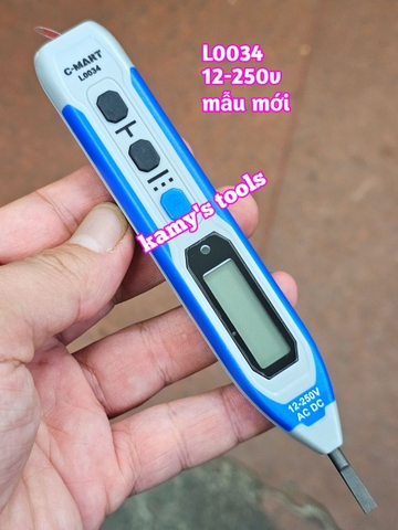 Bút Thử Điện Có Đồng Hồ C-mart L0034 Và L0035 bán lẻ từng cây