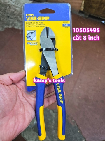Kìm Cắt Irwin Vise-Grip 8 Inch 10505495 Dài 200mm (Kiềm Cắt Irwin, Kềm Cắt Irwin)
