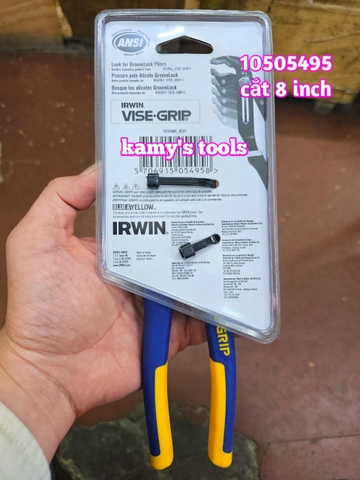 Kìm Cắt Irwin Vise-Grip 8 Inch 10505495 Dài 200mm (Kiềm Cắt Irwin, Kềm Cắt Irwin)