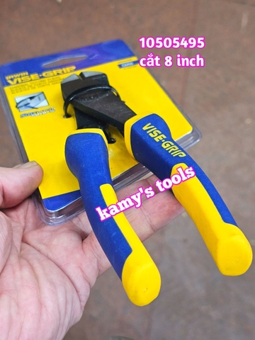 Kìm Cắt Irwin Vise-Grip 8 Inch 10505495 Dài 200mm (Kiềm Cắt Irwin, Kềm Cắt Irwin)