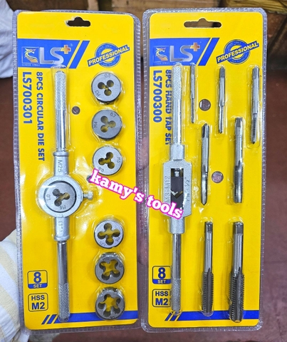 Bộ Ta Rô Và Bộ Bàn Ren Tạo Ren Trong Ngoài M3-M12 (Bộ Ta Rô, Bộ Bàn Ren)