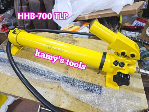 Bơm tay thủy lực TLP HHB-700 dài 600mm 700cm3 dầu