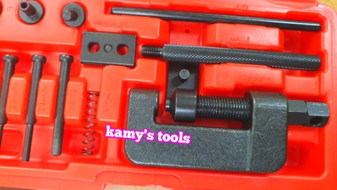 Bộ cảo vam tháo xích sên xe gắn máy cao cấp 13 chi tiết