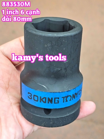 ĐẦU TUÝP 30MM LỖ 1 INCH KINGTONY MODEL 883530M1(ĐẦU TUÝP 30MM, TUÝP 30MM, ĐẦU KHẨU 30MM, ĐẦU CHỤP 30MM)
