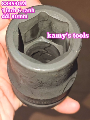 ĐẦU TUÝP 30MM LỖ 1 INCH KINGTONY MODEL 883530M1(ĐẦU TUÝP 30MM, TUÝP 30MM, ĐẦU KHẨU 30MM, ĐẦU CHỤP 30MM)