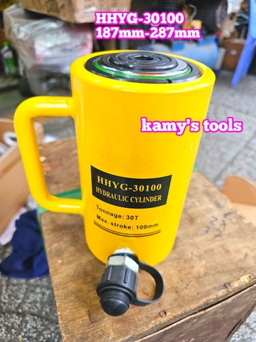 HHYG-30100 Kích thủy lực 30 tấn TLP hành trình 100mm 187mm-287mm