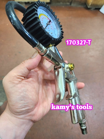 Bơm hơi xe máy đồng hồ Century model 170327-T