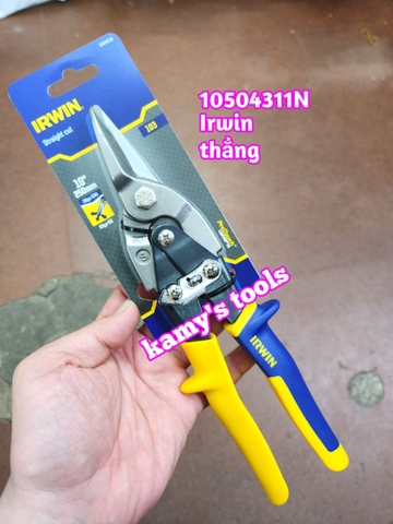 Kéo cắt tôn Irwin 10 inch 250mm mũi thẳng model 10504311N