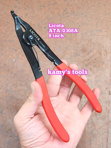 Kìm mở phe miệng dẹp xe hơi ô tô 8 inch 200mm Licota ATA-0308A