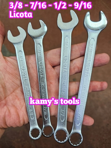 Cờ lê vòng miệng hệ inch Licota 3/8 inch 7/16 inch 1/2 inch 9/16 inch Awt-Ers0003 Awt-Ers0004 Awt-Ers0005 Awt-Ers0006